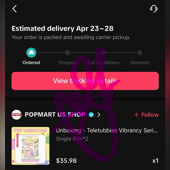 “Butter La-La” TeleTubbies PopMart Blindbox - Picture 6 of 8